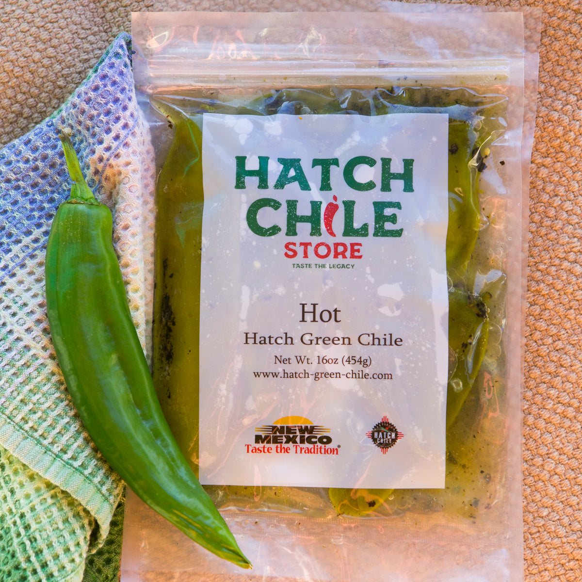 Roasted Hatch Green Chile - Shipped Frozen – The Hatch Chile Store