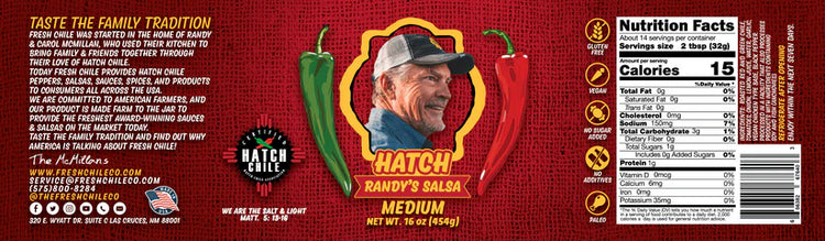 Randy's Hatch Chile Salsa - Hatch Green Chile Store