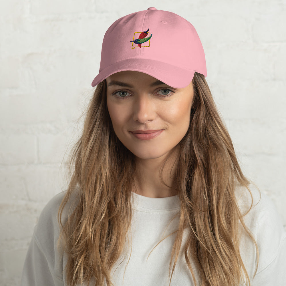 Pink Question Dad Hat - Hatch Green Chile Store