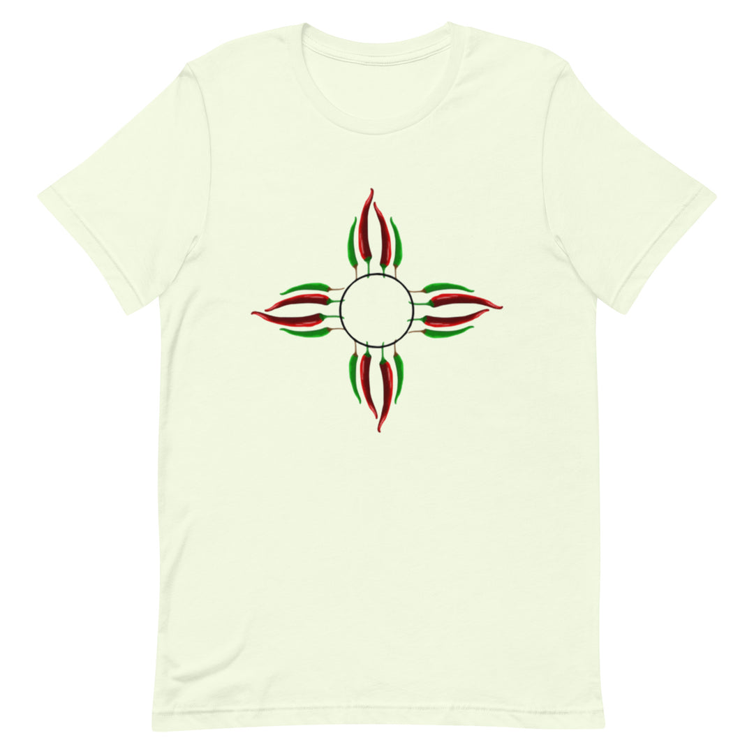 Chile Zia Shirt - White - Hatch Green Chile Store